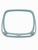 Vintage European Wall Mirror in Blue Plastic Frame, 1980s For Sale - Image 12 of 12