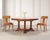 A handsome round oak "Hither Hills" extending dining table made by Ralph Lauren. The Palladian style table features a...