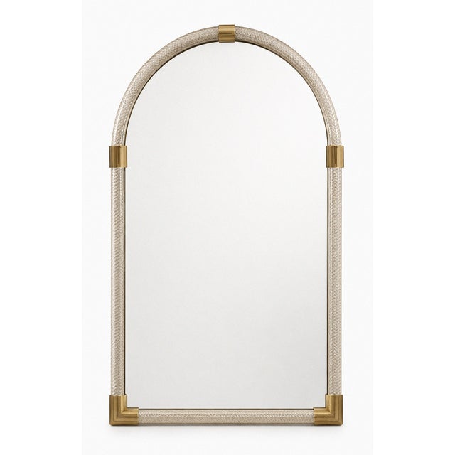 Giove Murano Glass Mirror by Fratelli Tosi For Sale - Image 14 of 14
