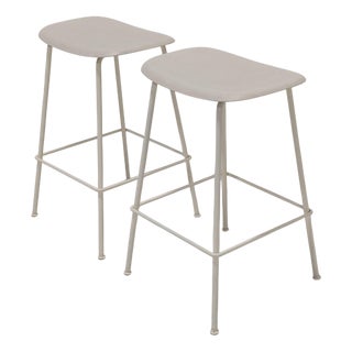 Fiber Stools from Muuto, Set of 2 For Sale
