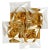 Square Crystal & Gold-Plated Sconces from Kinkeldey, Germany, 1970s For Sale - Image 10 of 10