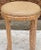 Tan 20th Century Regency Style Carved Faux Bois Stool For Sale - Image 8 of 9