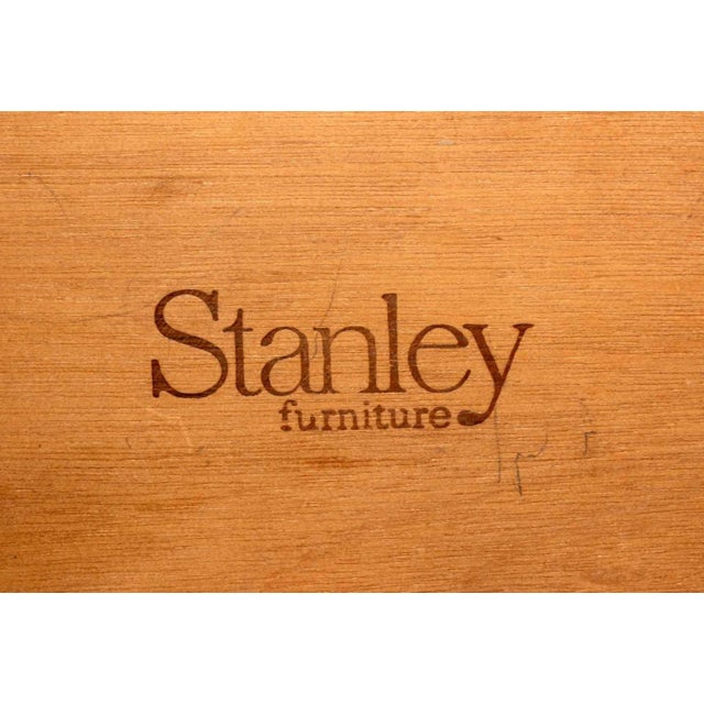 Stanley Furniture Modern Mahogany Bar Cabinet For Sale - Image 10 of 10