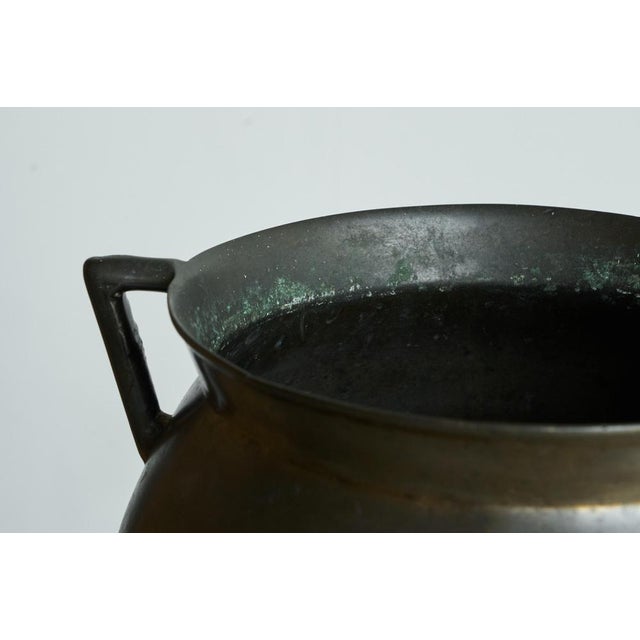 Large Antique Cauldron in Bronze For Sale - Image 9 of 13