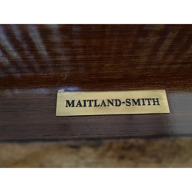 1990s Maitland-Smith Leather Stacked Books Game Table / Trunk Coffee Table With Backgammon & Checkers Board For Sale - Image 16 of 18