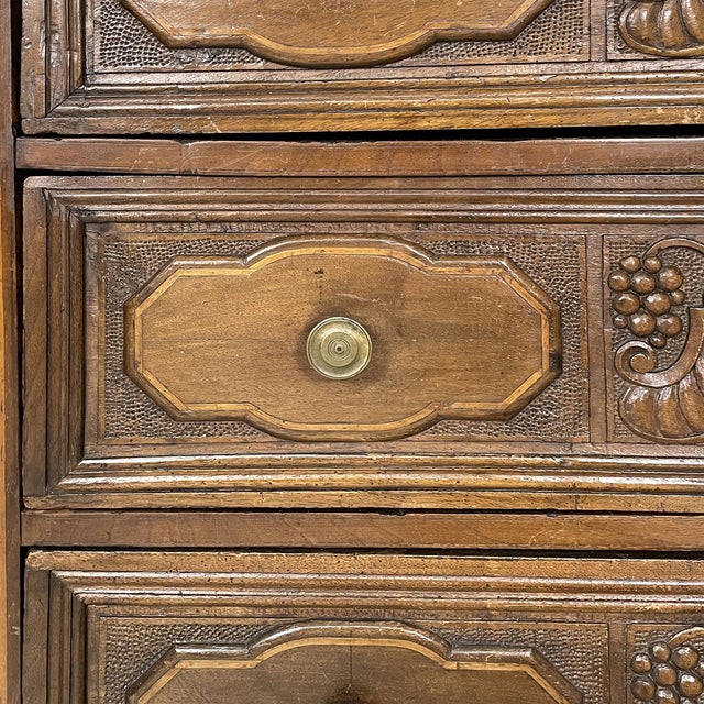 Wood Italian Baroque-Style Wooden Chest of Drawers, 1930s For Sale - Image 7 of 18