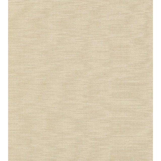 The House of Scalamandré Riva Moire Fabric, Wheat For Sale