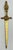 Victorian Vintage Brass Knight and Sword Motif Letter Opener For Sale - Image 3 of 6