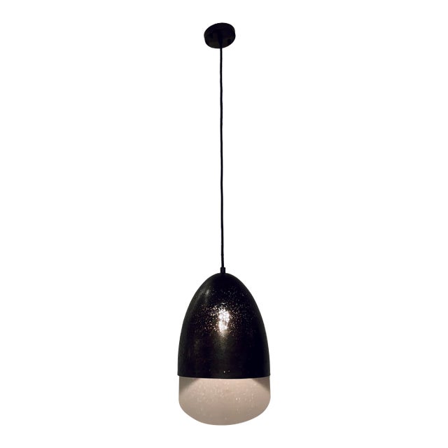 Revelation Modern Bronze Pierced Darsh Pendant Light For Sale