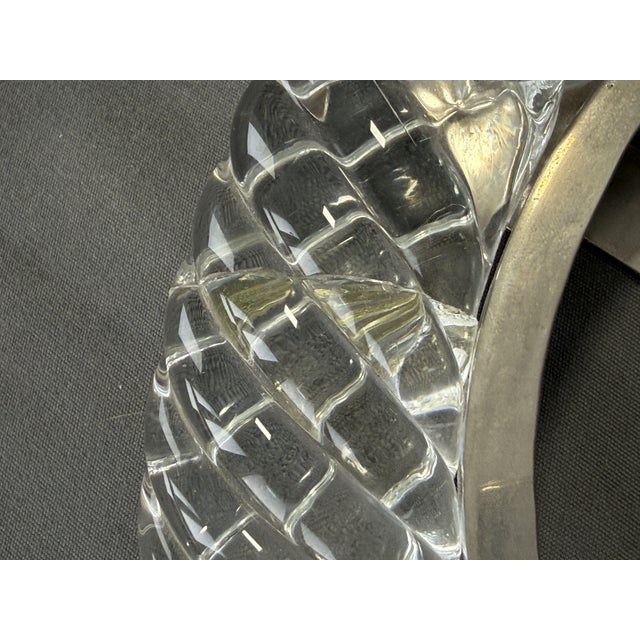 Loewe Glass Mirror Picture Frame by Carlo Scarpa for Venini, 1945 For Sale - Image 3 of 12