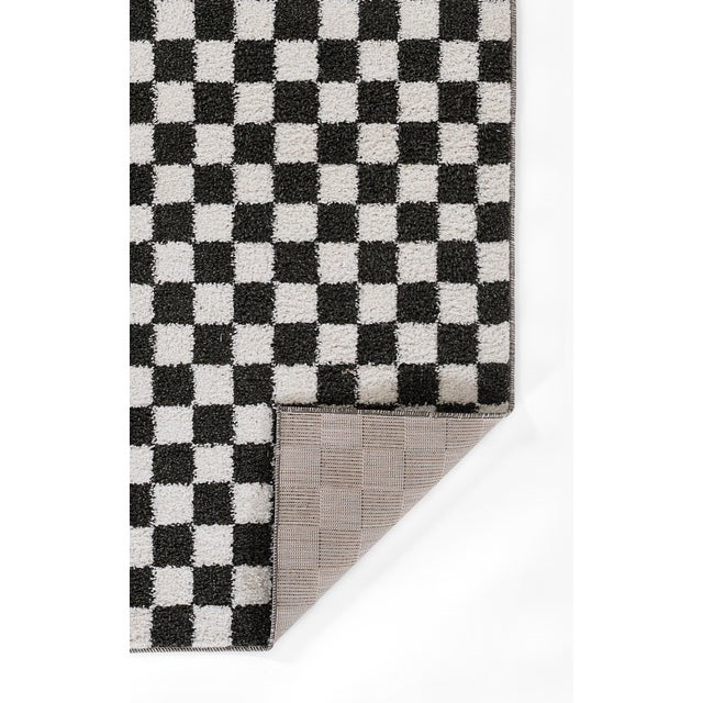 Contemporary Novogratz Kaia Black Machine Made Area Rug 7'10" X 10' For Sale - Image 3 of 8