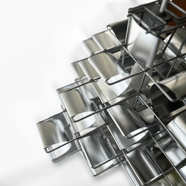 An iconic piece of mid-century French design, this ‘Cassiopeia’-lamp by Max Sauze from the 1960s. with its intricate...