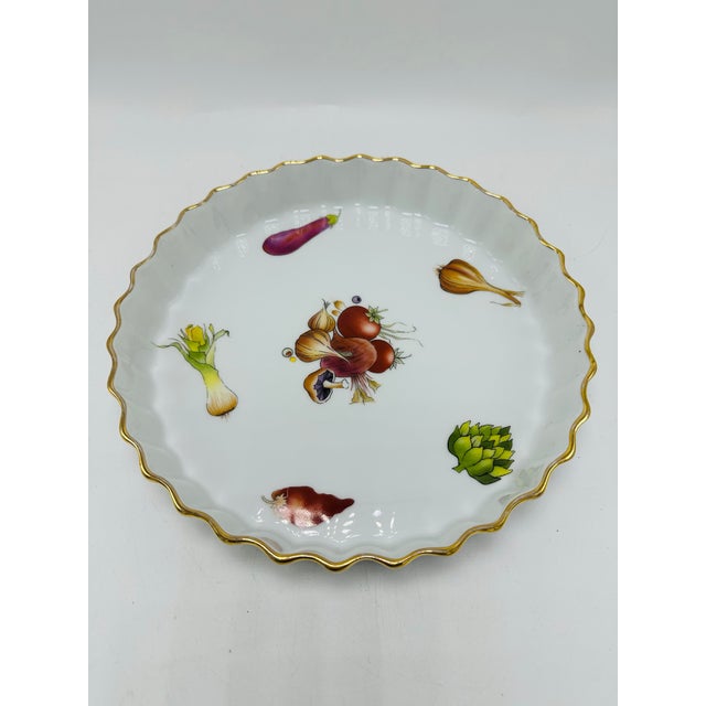 Vintage Lourioux Ceramic Quiche Dish For Sale In Charleston - Image 6 of 6