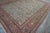 Persian 1920s Beige Room Size Antique Allover Floral Knotted Wool Persian Mahal Rug For Sale - Image 3 of 7