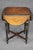 19th C Edwardian Flip Top Napkin Ebonized CardTable For Sale - Image 9 of 12