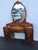 Early 1900s Carved Inlay Vanity Makeup Table 6611 For Sale - Image 14 of 18