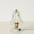 Gold Bell-Flower Murano Glass and Brass Table Lamps from Barovier, Italy, 1940s, Set of 2 For Sale - Image 8 of 16