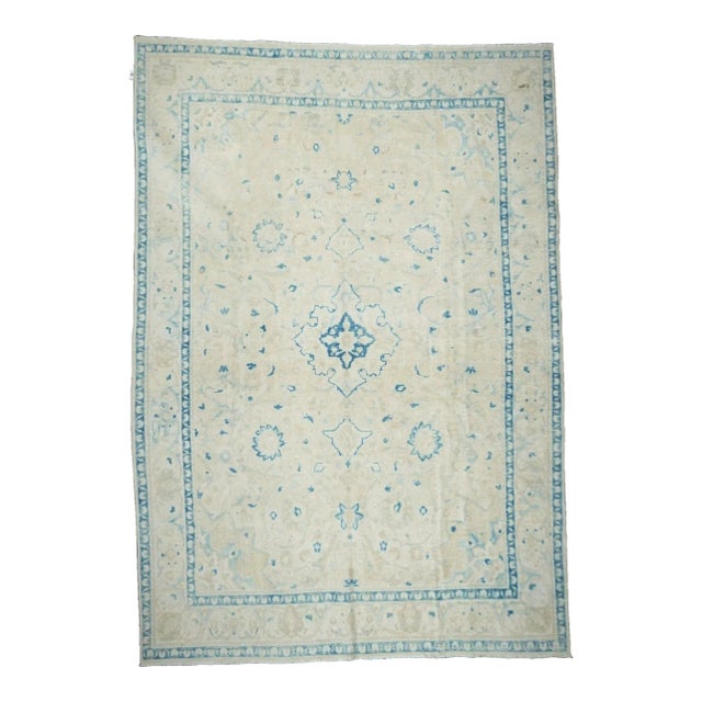 Antique Tabriz Rug 7'3'' x 10'5'' For Sale