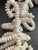 MCM Jewelry by Anna Lang. Necklace Is Signed Langanni Milk Glass Multi Layer Bib Statement Necklace (With Hidden Pearl). For Sale - Image 4 of 5