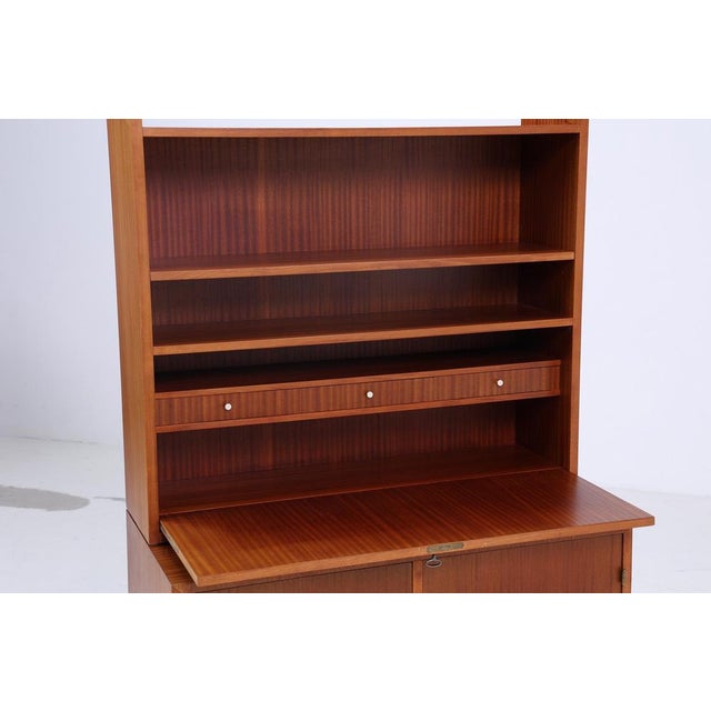 Mid-Century Shelf Cabinet with Drawers in Wood, 1960s For Sale - Image 6 of 10
