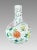 Chinoiserie Large Chinese White Porcelain Flower Vase With Foliage & Butterflies, Tianqiuping, Signed H22" For Sale - Image 3 of 10