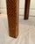 Attributed Harrison Van Horn Woven Reed Side Table With Geometric Pattern & Brass Inlay For Sale In Los Angeles - Image 6 of 12