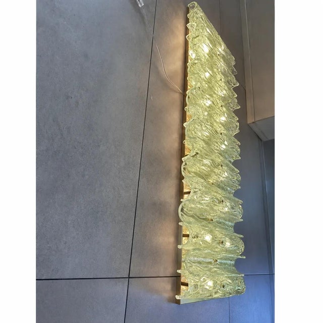 Contemporary Green Italian Brass Wall Sconce by Simoeng for Simoeng For Sale - Image 3 of 7