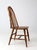 Wood Vintage Brace-Back Windsor Dining Chair For Sale - Image 7 of 11