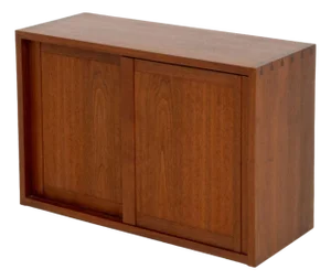 George Nakashima Walnut Hanging Cabinet, 1978