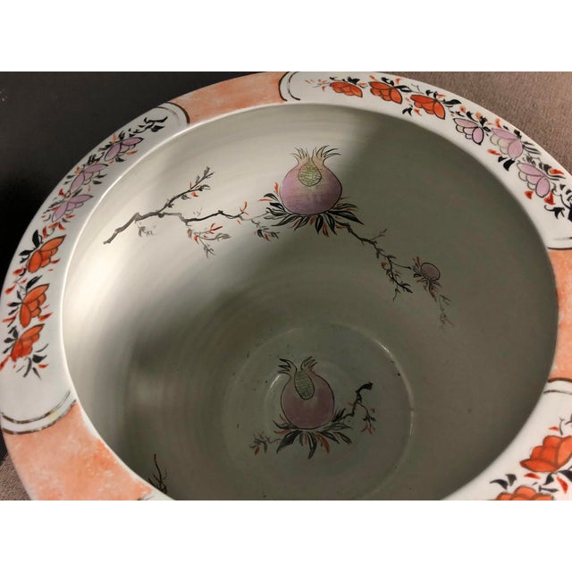 Vintage Japanese Fish Bowl Planter | Chairish