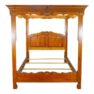 Ethan Allen Canopy Queen Bed For Sale