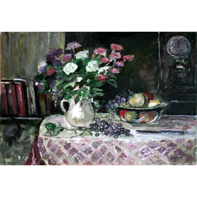 Magdalena Spasowicz, Still Life, Oil on Canvas, 2012 For Sale - Image 7 of 7