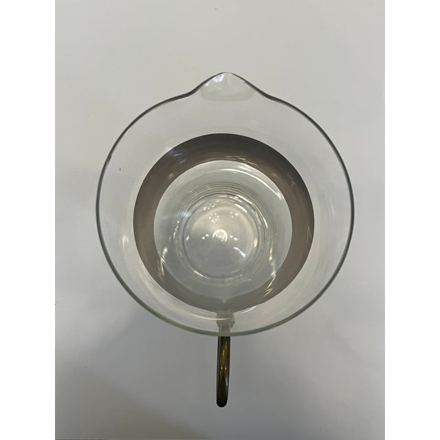 Martini / Cocktail Jug with Original Bamboo Stirrer by Carl Auböck for Werkstätte Carl Auböck, Austria, 1950s, Set of 2 For Sale - Image 5 of 7