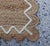Not Yet Made - Made To Order Handwoven Natural Jute Doormat Rug With Raised Zigzag Ivory 3d Border For Sale - Image 5 of 10