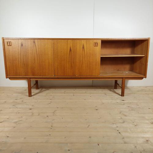 Vintage Danish Teak Sideboard, 1960s For Sale - Image 3 of 8