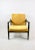 - A vintage easy chair - model GFM-64 - Designed by Edmund Homa - from the 1970s - Reupholstered in structural fabric in...