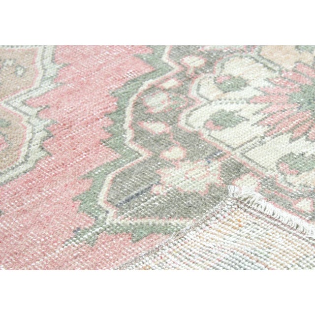 1960s Turkish Oushak Rug For Sale - Image 4 of 7