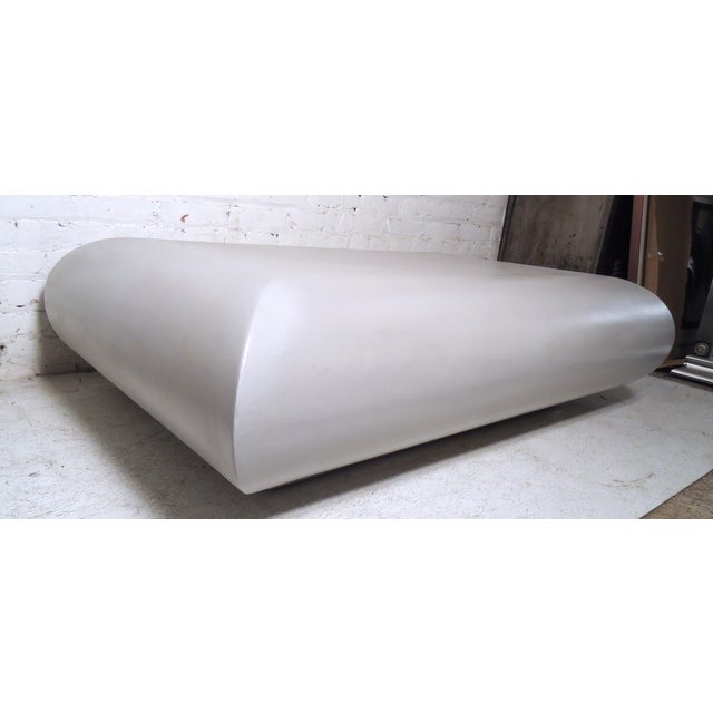 Karl Springer Midcentury Cocktail Table in the Style of Karl Springer For Sale - Image 4 of 8