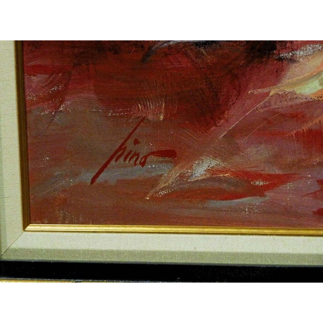 Pino "Parisian Girl" Hand Signed & Embellished Custom Framed For Sale In Denver - Image 6 of 8