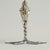 1970s Pair of Mid Century Silver Plate Ostrich Egg and Frog Candlesticks by Antony Redmile For Sale - Image 5 of 15