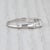 Vintage 0.60ctw Diamond Wedding Band 900 Platinum Size 7 Anniversary Ring For Sale In Greensboro - Image 6 of 9