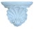 French Vintage White Plaster French Rocaille Shell Decorative Wall Bracket For Sale - Image 3 of 9