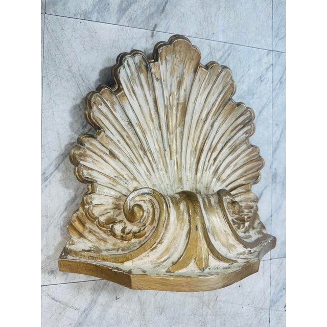 Baroque Shell Design Wall Bracket For Sale - Image 3 of 7