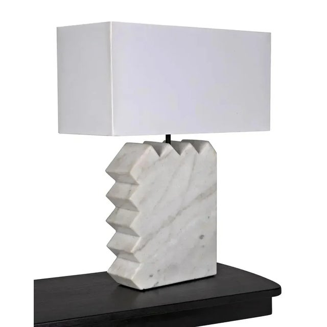 Noir NOIR Gaheris Table Lamp with Shade For Sale - Image 4 of 5
