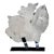 Large Quartz Cluster on Stand, 13 Inches, 28 Pounds (#H0487 Brazil) For Sale