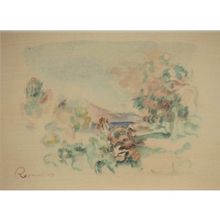 Pierre-Auguste Renoir, Cagnes, The Sea in the Distance, Lithograph For Sale