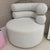 2020s Modern Boucle Swivel Accent Chair For Sale - Image 5 of 12