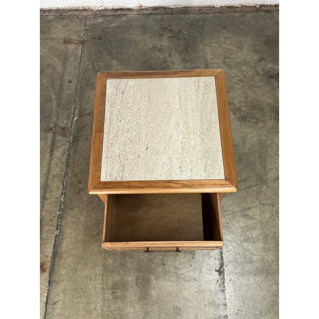 1960s Side Table in Mixed Materials by Lane For Sale - Image 5 of 9