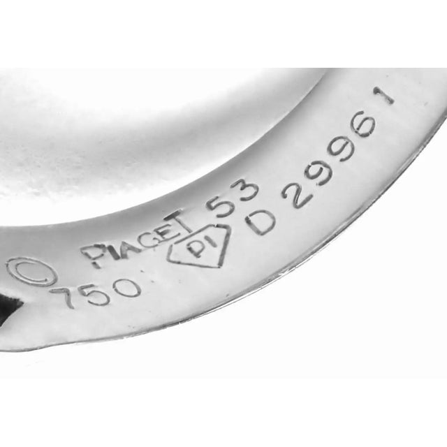 Piaget Magic Reflection Diamond Flexible White Gold Ring, Size 6.25 For Sale In Philadelphia - Image 6 of 9