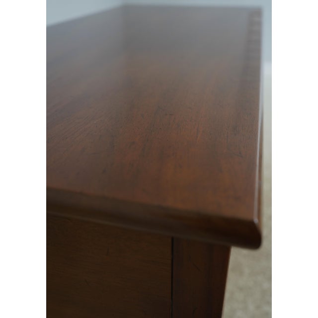 Kittinger Colonial Williamsburg 2 Drawer Table For Sale - Image 9 of 18